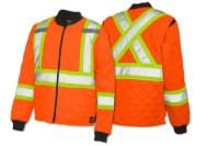 Tough Duck Safety Single Arm Band Quilted Jacket