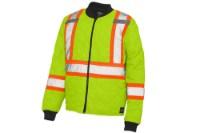 Tough Duck Safety Single Arm Band Quilted Jacket Additional view