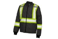 Tough Duck Safety Single Arm Band Quilted Jacket Additional Angle