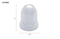 United Pacific Bullet Style Lug Nut Covers Additional Angle