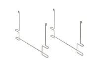 Buyers Stainless Steel Anti-Sail Brackets for Use With 24-Inch-Wide Mud Flaps (pair)