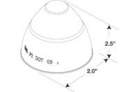 Truck-Lite Red 10 Diode Beehive Marker Clearance Light Additional view