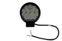 Race Sport 4.5in Round IQ Series Auxiliary LED Flood Beam Light