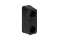 Buyers Molded Rubber Bumper 2 1/2in x 6in x 3in