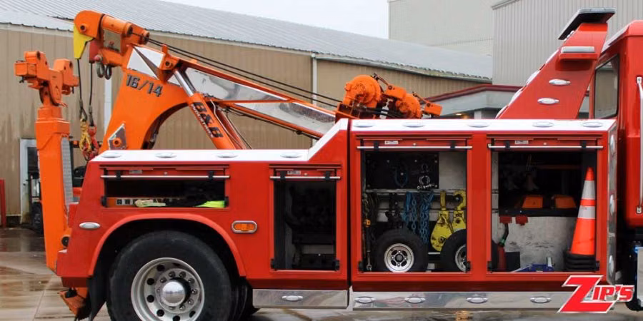 2023 B&B 16/14 16 Ton Wrecker, Mack MD7, 23874 Close Up Detail