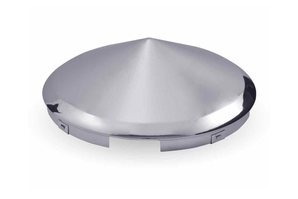 Chrome Metal Pointed Hubcap