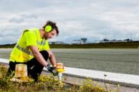 Portwest Super Hi-Vis Ear Protector Additional Angle