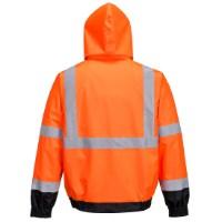 Portwest Hi-Vis Premium 3-in-1 Bomber, Orange, S Additional view