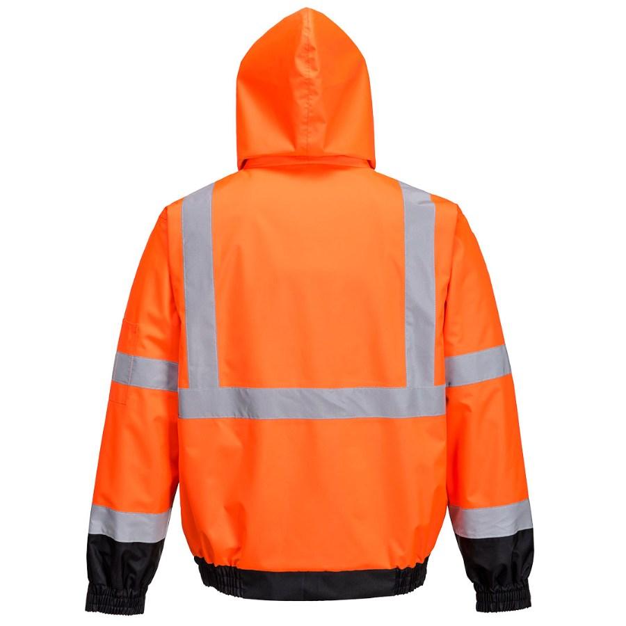 Portwest Hi-Vis Premium 3-in-1 Bomber, Orange, S Additional view