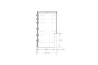 Stellar 6 Drawer Notched Toolbox System Additional Angle