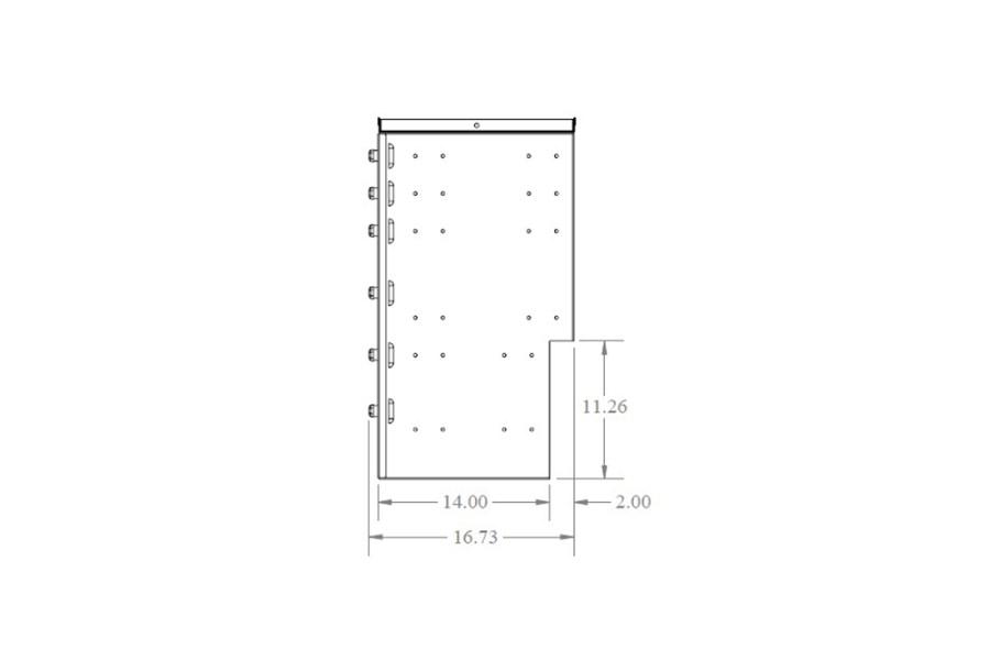 Stellar 6 Drawer Notched Toolbox System Additional Angle
