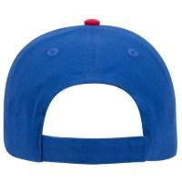 OTTO CAP 6 Panel Low Profile Baseball Cap Feature Close-up