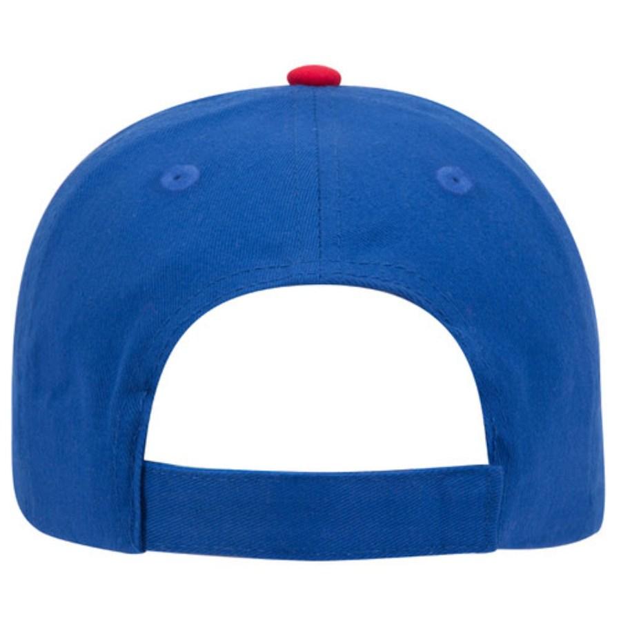 OTTO CAP 6 Panel Low Profile Baseball Cap Feature Close-up
