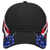 OTTO CAP 6 Panel Low Profile Flame Baseball Cap Additional view