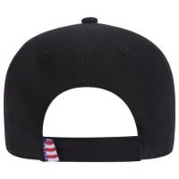 OTTO CAP 6 Panel Low Profile Flame Baseball Cap Additional Angle