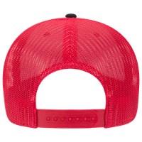 OTTO CAP 6 Panel Low Profile Mesh Back Trucker Hat Additional Angle