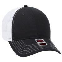 OTTO CAP 6 Panel Low Profile Mesh Back Trucker Hat Alternate View