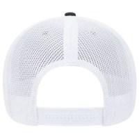 OTTO CAP 6 Panel Low Profile Mesh Back Trucker Hat Feature Close-up