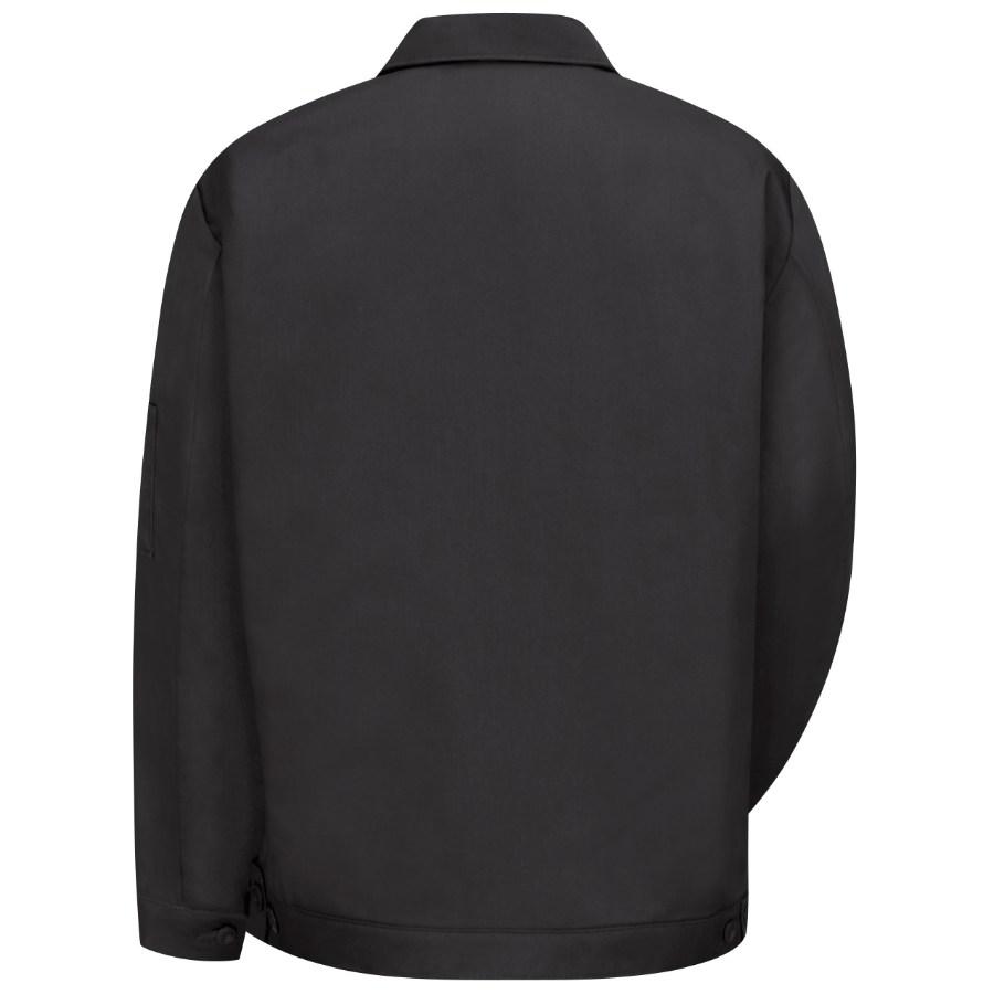 Red Kap Slash Pocket Jacket, Black, XL Additional view