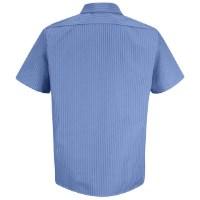 Red Kap Short Sleeve Industrial Stripe Work Shirt Additional view