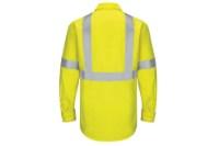 Red Kap Hi-Visibility Yellow Class 2 Long Sleeve Work Shirt Additional Angle