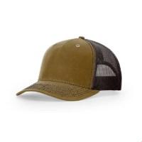 Richardson Hawthorne Snapback Hat, Whiskey/Brown