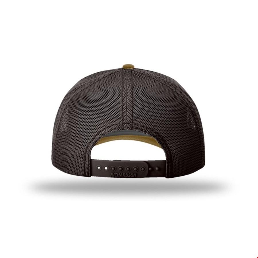 Richardson Hawthorne Snapback Hat, Whiskey/Brown Additional Angle