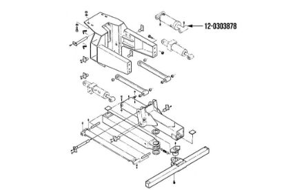 Picture of Miller Boom Lift Cylinder Century Holmes