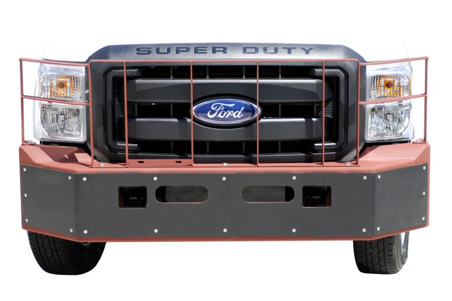 Picture of Diversified Push Bumper Ford F250 / F350 2x4 Super Duty 2011 - 2016 w/ Grille Guard