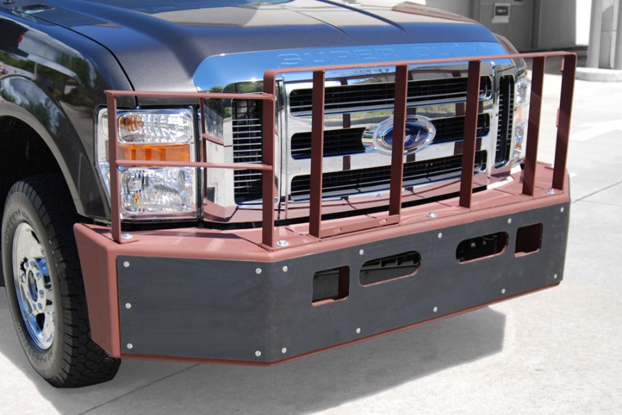 Picture of Diversified Push Bumper Ford F250 / F350 2x4 Super Duty 2008 - 2010 w/ Grille Guard