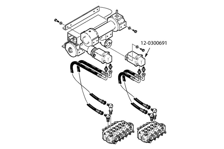 Picture of Char-Lynn Century / Challenger Winch Motor