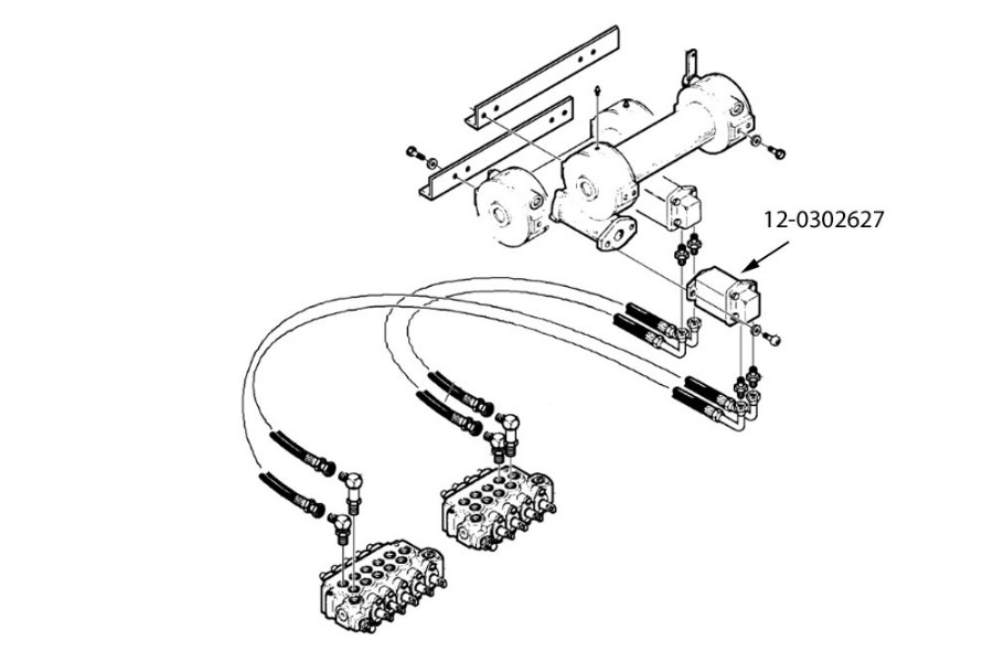 Picture of Ramsey H-600 Winch Hydraulic Motor