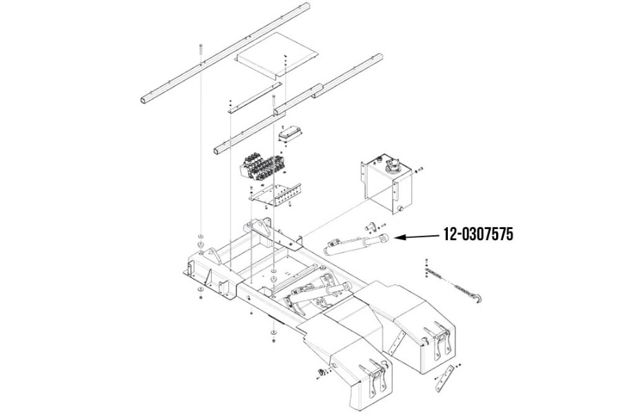 Picture of Miller Boom Lift Cylinder Century Vulcan