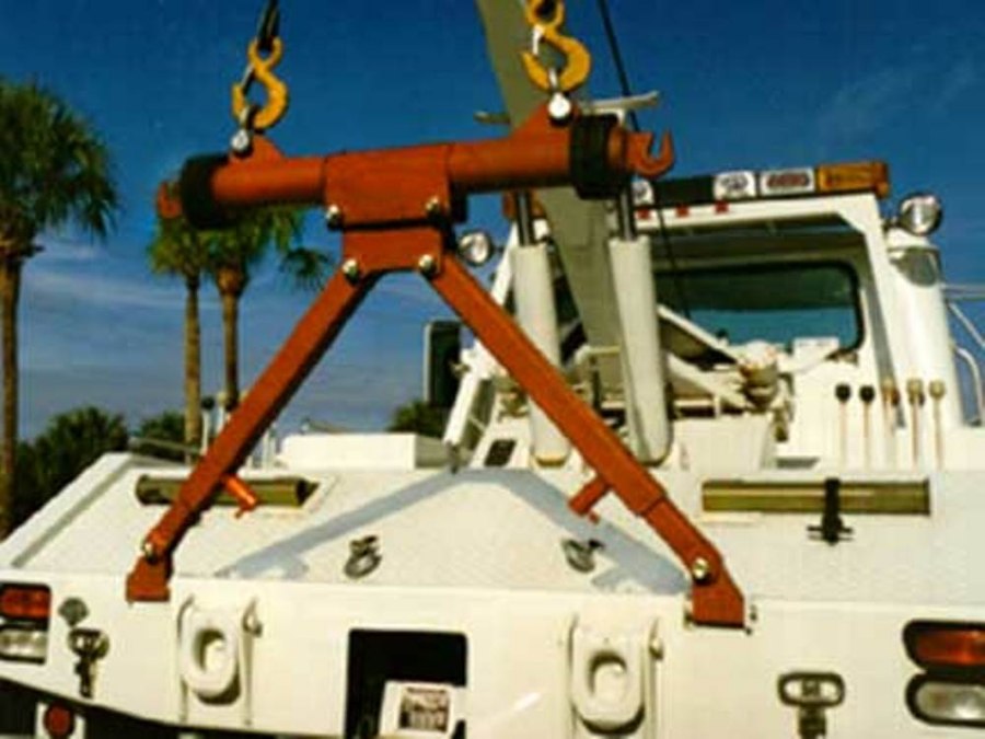Picture of Medium-Duty Truck Tow Bar with 2 Rings