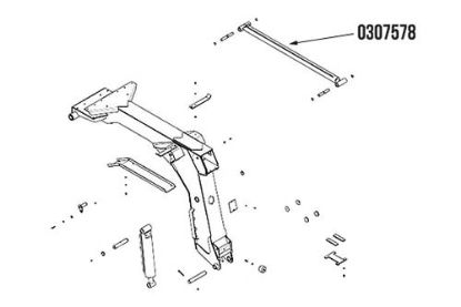 Picture of Miller Boom Extend Cylinder Century Vulcan