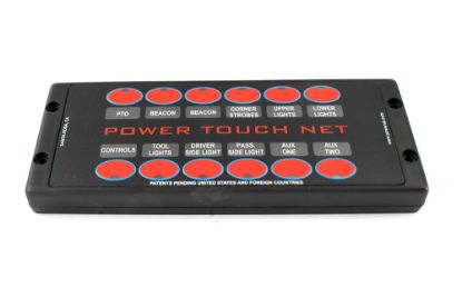 Picture of Power Up Switch Panel 12 Function Universal Mount "Power-up" Touch Pad