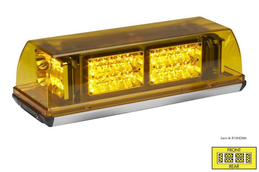 Picture of Whelen Responder High Dome Series Super LED Mini Light Bar