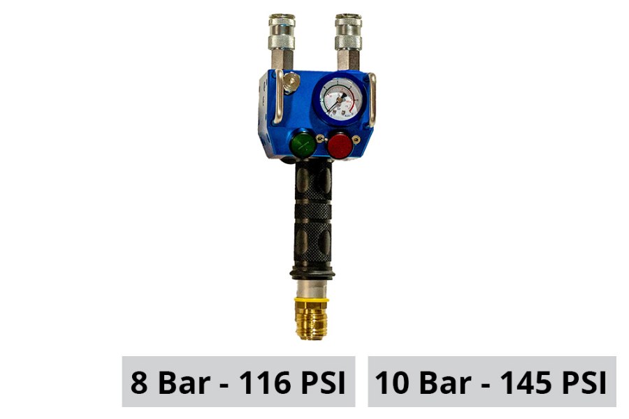 Picture of Sava Double Deadman Handheld Controller, 8 Bar/116 psi