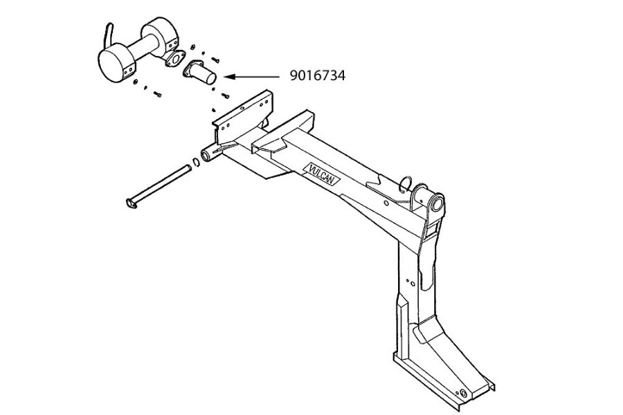 Picture of Miller Ross 4 Ton Winch Motor