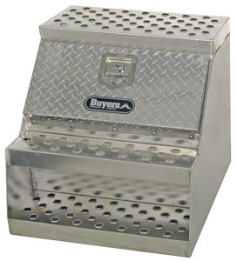 Picture of Buyers Aluminum Step Toolbox 24" x 28" x 18"