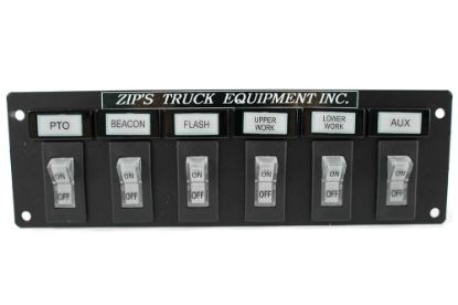 Picture of TJR Equipment 6 Switch Panel In Dash
