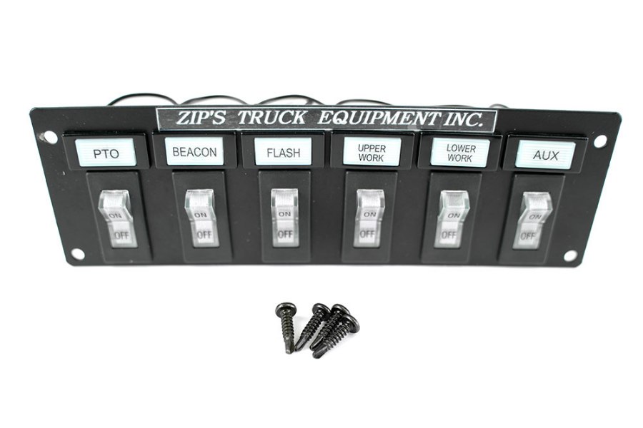 Picture of TJR Equipment 6 Switch Panel In Dash