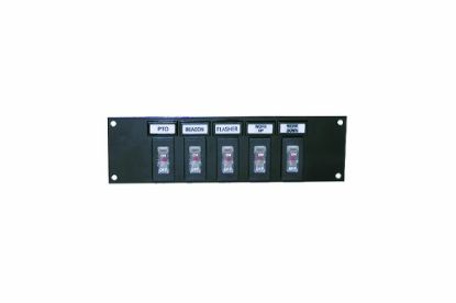 Picture of TJR Equipment and Controls 5 Switch Panel '99 - Current Ford F250 - F650