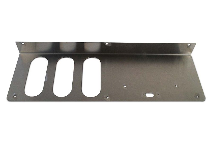 Picture of Miller Tail Light Mounting Plate Stainless Steel Left Hand