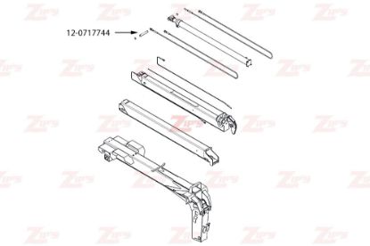 Picture of Miller Boom Extend Cylinder Front Pin Century and Vulcan HD Wreckers