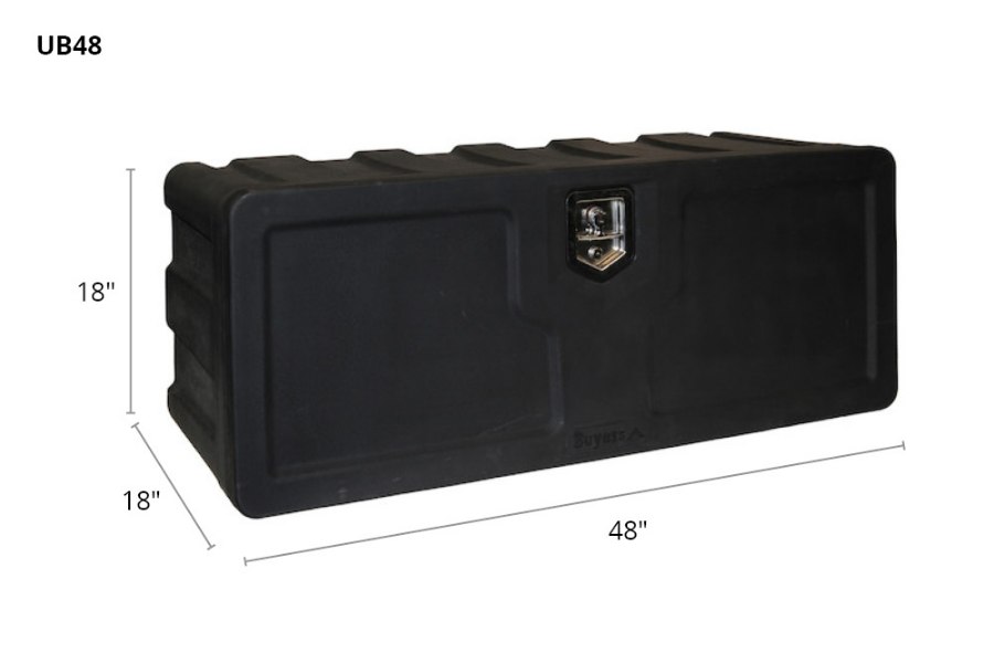 Picture of Buyers Polymer 3-Point T-Handle Latch Underbed Box