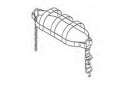 Picture of Miller Industries Basket Tie-Down with Chain and 2 T-Hooks