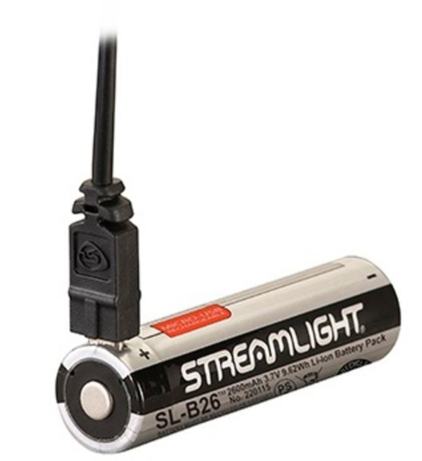 Picture of Streamlight SL-B26  LI-ION USB Battery Pack and Bank Charger with Batteries