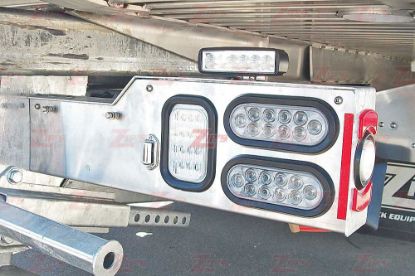 Picture of Miller Tail Light Face Plate Horizontal Lights Horizontal Right LCG Gen II Series