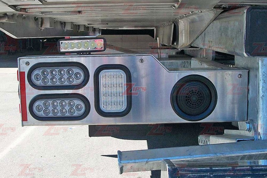 Picture of Miller Tail Light Face Plate Horizontal Lights Horizontal Lights Left LCG Gen II Series